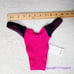 New! Bond Eye Free People bikini bottom pink black color block, one size