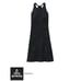 Prana Women's Jewel Lake Summer Dress Sleeveless Black Tonal Floral Size S
