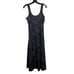 Prana Women's Jewel Lake Summer Dress Sleeveless Black Tonal Floral Size S