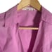 Jonathan Simkhai Aulora Pink Cut Out Short Sleeve A-Line Mini Dress Size Small