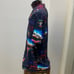 Cactus Man Short Sleeve Button Up City Night Life Neon Sz XL Ricky Singh
