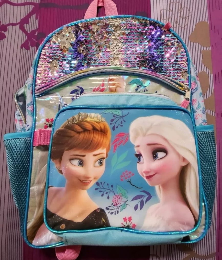 Disney Frozen Backpack With Lunch Kit