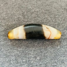 Old Agate Ancient Tibetan Energy Sardonyx Dzi Bead Authentic Amulet Jewelry