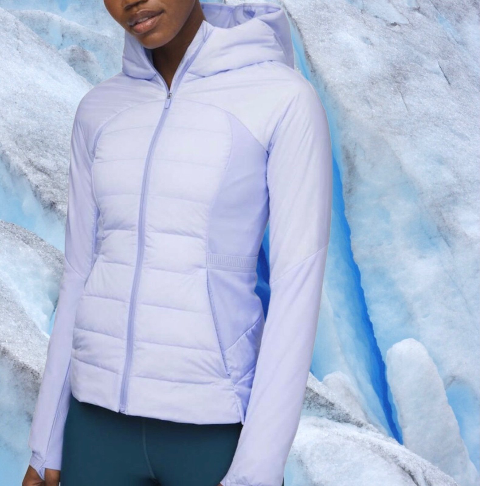 NWT Lululemon Down All Jacket Lavender sz.6