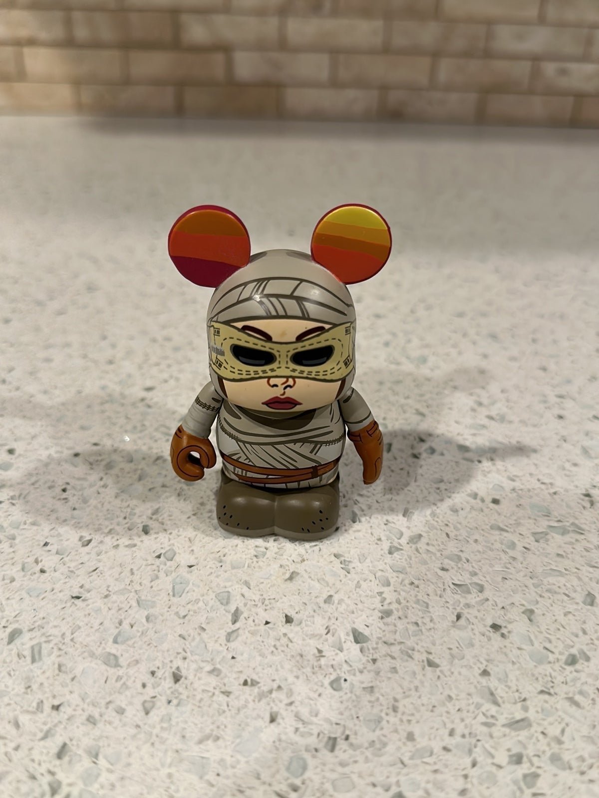 Disney 3 Vinylmation Rey Desert Wear/Mask Variant Star Wars Force Awakens ba