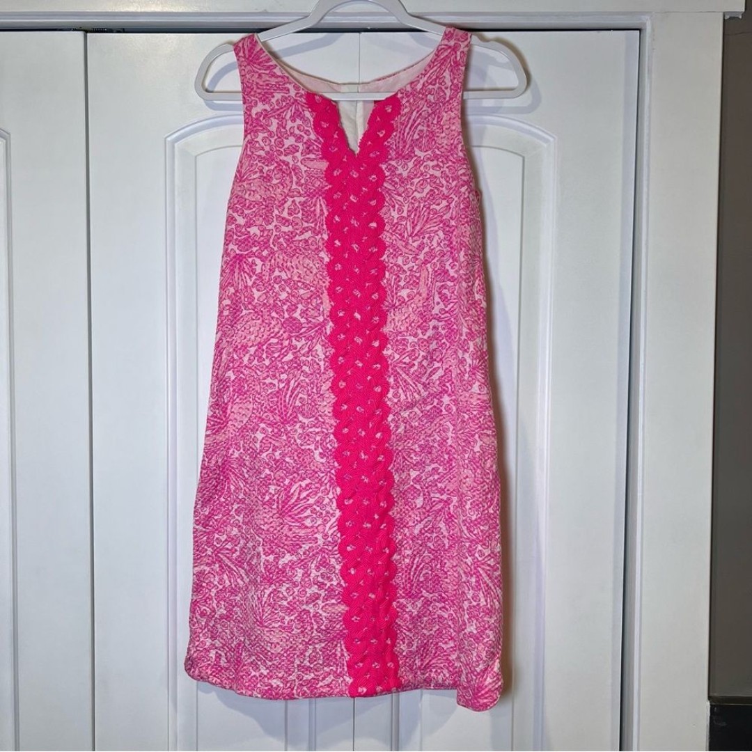 Lilly Pulitzer for Target Pink Casual Kids Dress XL