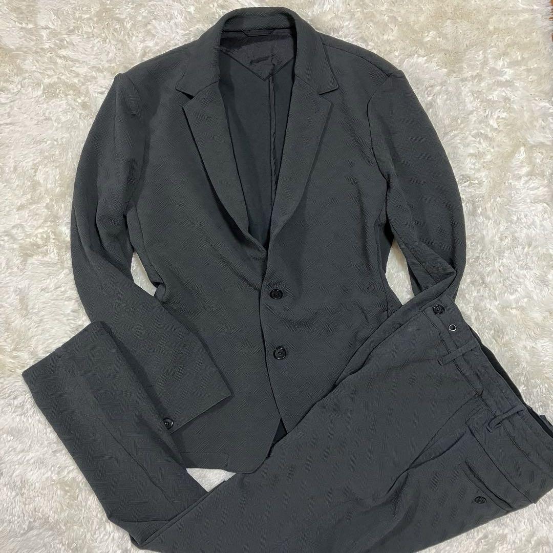【Excellent Condition】nicole club for men Suit (Jacket & Pants) - Jacquard Fabric