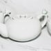 Cordon Bleu~5pc “Bird” Tea Set~Teapot-Creamer-Sugar Bowl Lid~White Porcelain~EC.