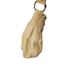 Y2K Tan Corduroy Shoulder Bag Small Beige NWT With Flower Brooch Neutral Mini
