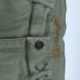 Desigual Patchwork Embroidered Green Denim Knee Length Bermuda Shorts Size 42