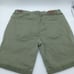 Desigual Patchwork Embroidered Green Denim Knee Length Bermuda Shorts Size 42