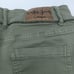 Desigual Patchwork Embroidered Green Denim Knee Length Bermuda Shorts Size 42