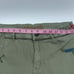 Desigual Patchwork Embroidered Green Denim Knee Length Bermuda Shorts Size 42