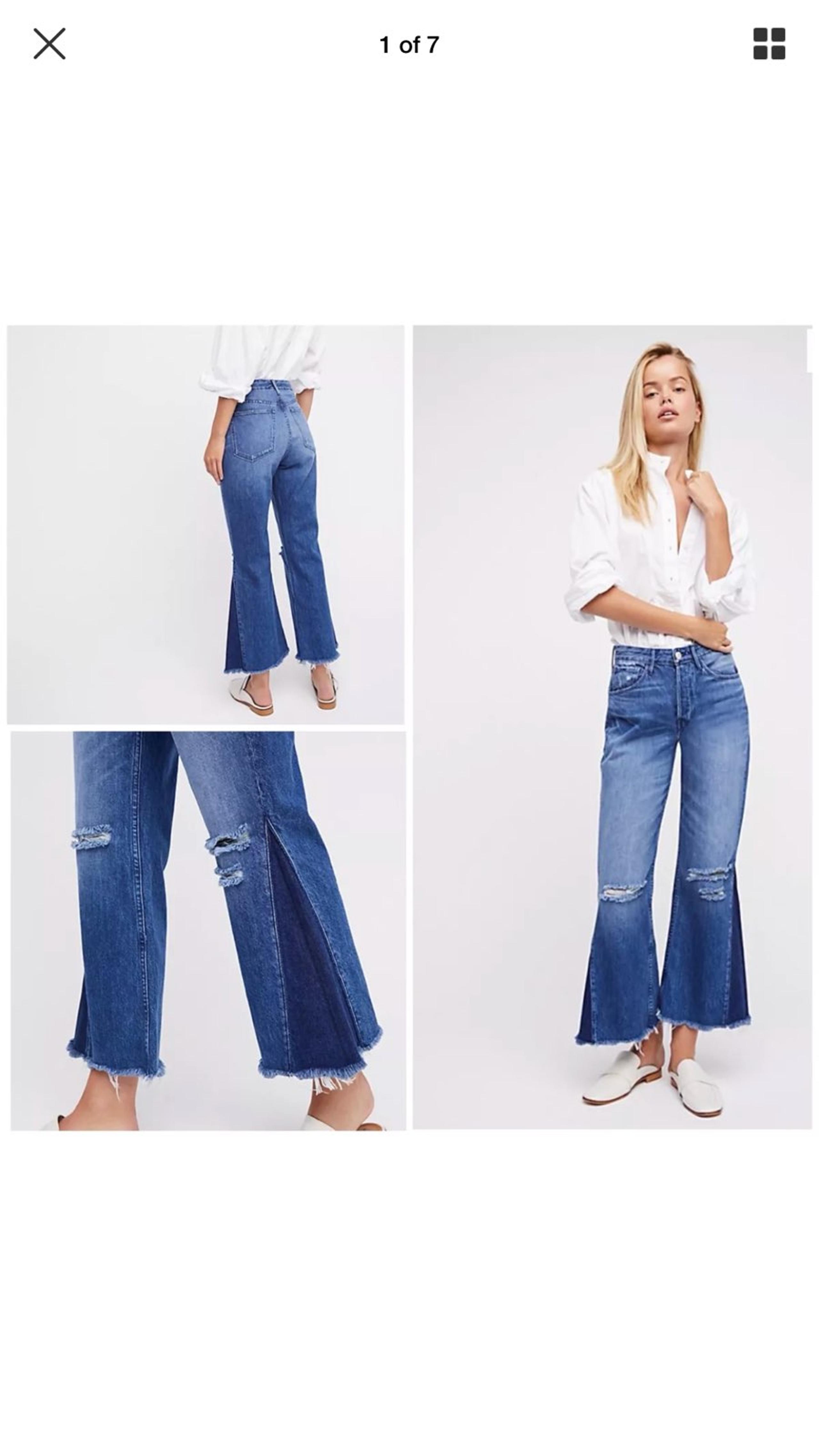 Free People 3X1 Higher Ground Crop Jeans