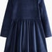 Mini Boden velour appliqué dress 3-4Y NWT