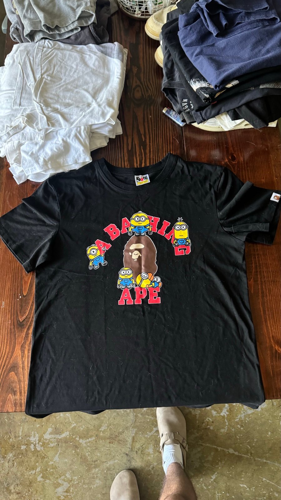 Bape x Minions 01 Tee CHECK DESCRIPTION