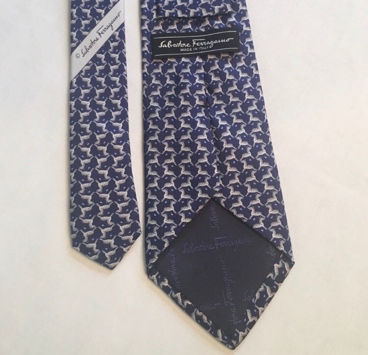Salvatore Ferragamo Zebra Tie