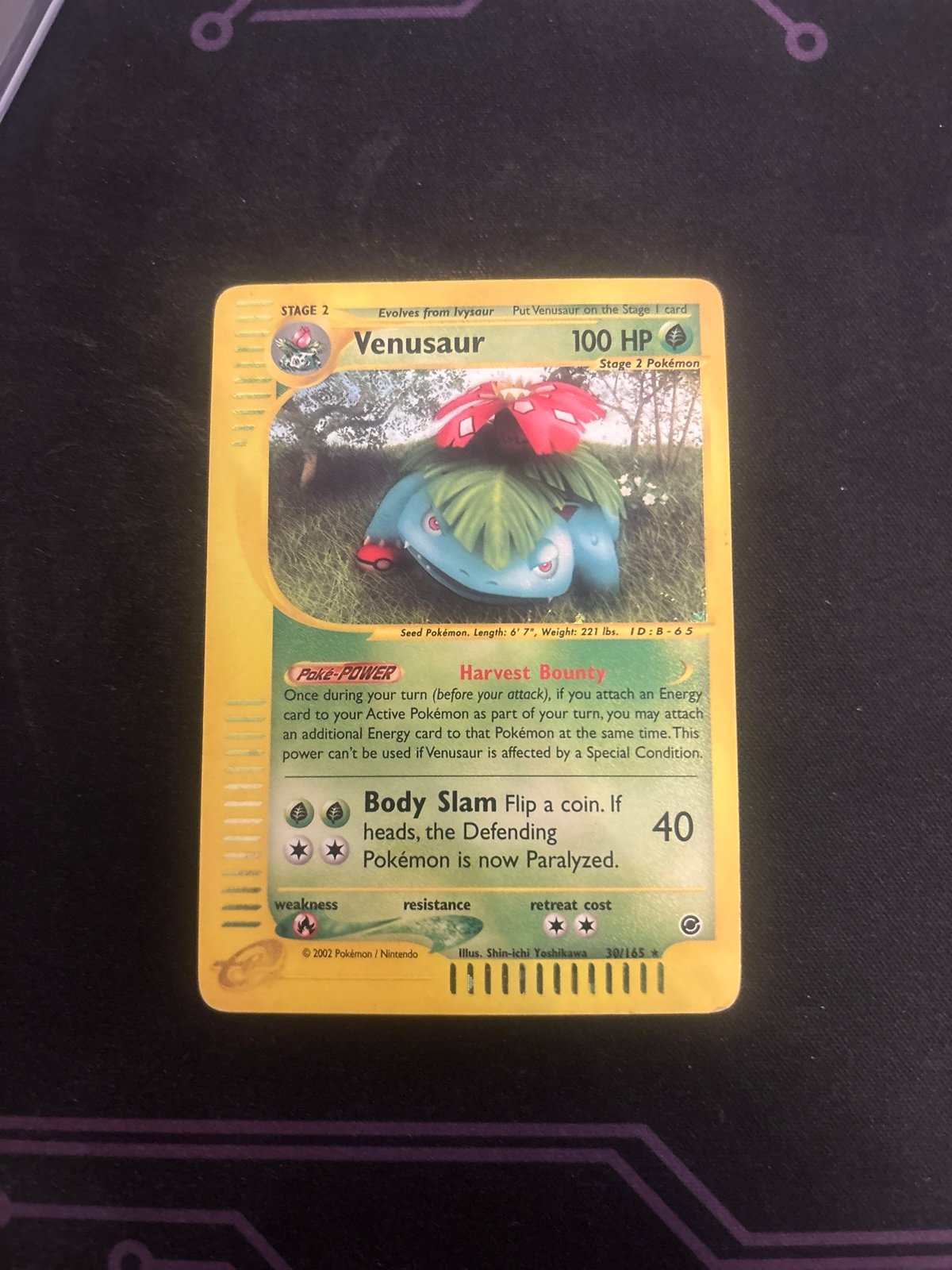 Venusaur Expedition Holo