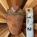 Orange & Silver Pendent w/ Starbursts, Druzzy Component-Marked-Possibly Tribal