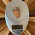 Orange & Silver Pendent w/ Starbursts, Druzzy Component-Marked-Possibly Tribal