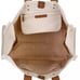 True Religion Large Canvas Tote Bag, Natural - NEW