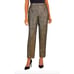 Veronica Beard Stila Metallic Pants NEW Black Gold Crop Straight Leg Trousers