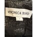 Veronica Beard Stila Metallic Pants NEW Black Gold Crop Straight Leg Trousers