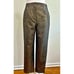 Veronica Beard Stila Metallic Pants NEW Black Gold Crop Straight Leg Trousers