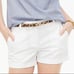 J Crew Chino Shorts - White