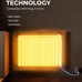 EconoHome 800W Infrared Wall Heater – Efficient Radiant Heating with Sleek Desig