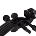 New High Quality 4/4 Full Size Acoustic Violin Fiddle + Case + Bow +Rosin Black