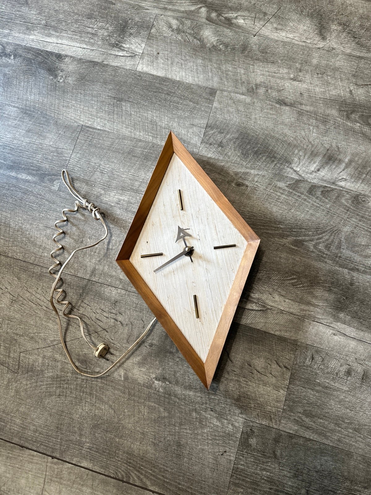 mid century sessions wall clock