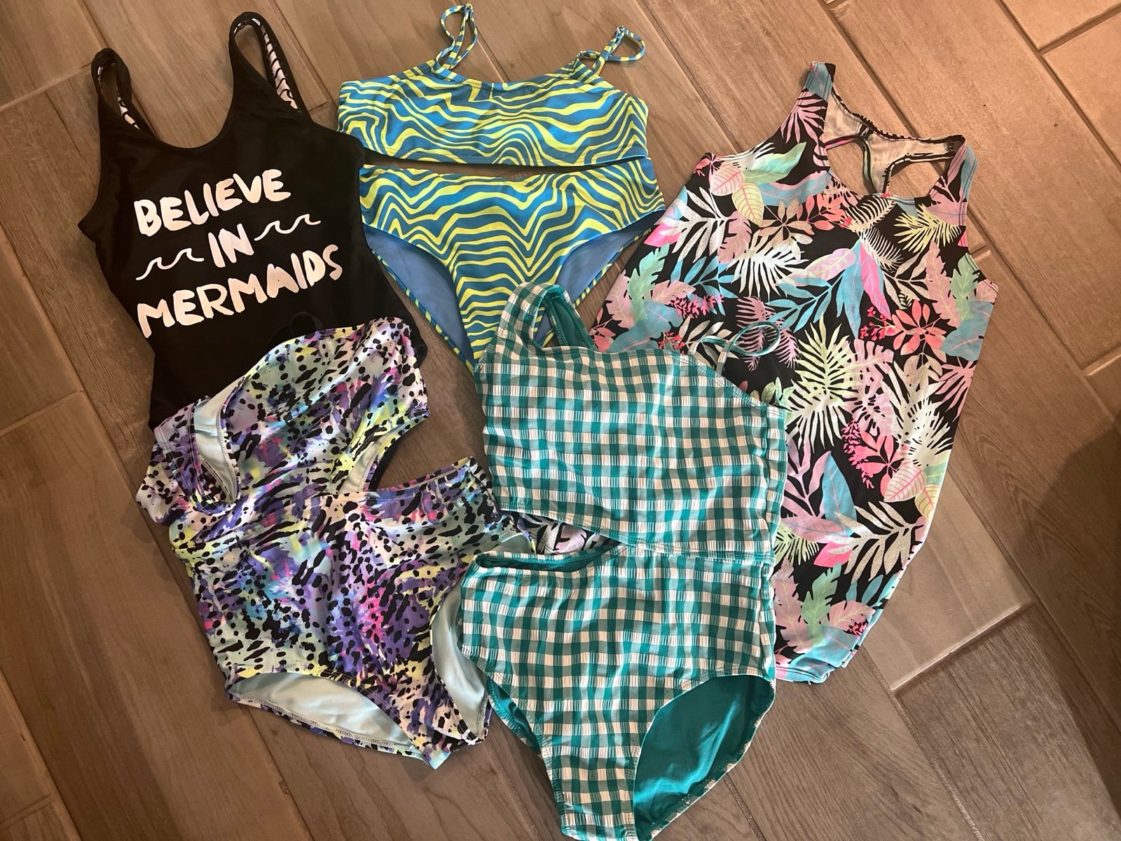Swimwear Lot Sz 10/12 Girls