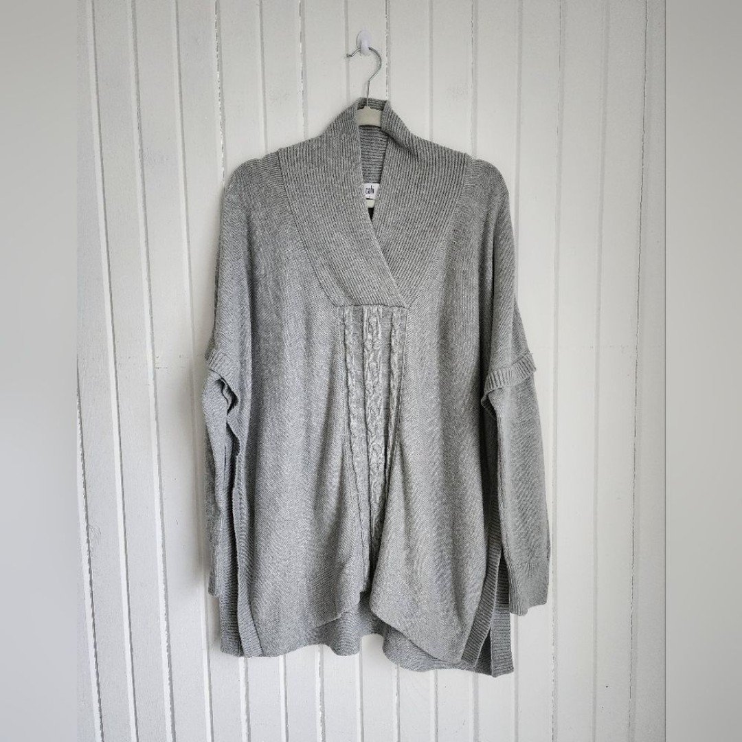 Cabi Women's Charlotte Poncho Medium Sweater