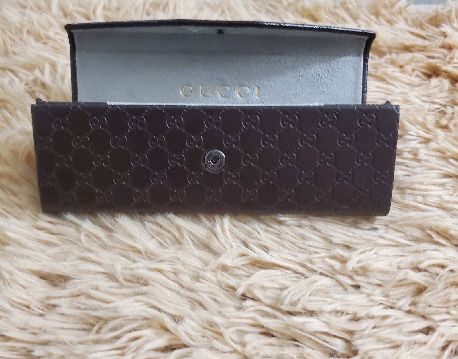 Gucci Leather Eyeglasses Case