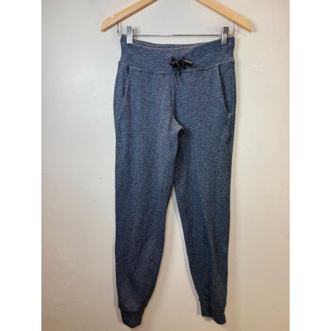 Lululemon Women's LW5AW7SZ Size 4 Blue Jogger Pants Drawstring Waist