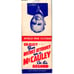 Wm. J. McCauley Democrat for District Attorney WI Vintage Matchbook Cover SF4-Y5