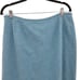 Vintage 80's Albert Nipon Skirt Wool Silk Pencil Metallic Flecked Pastel Blue 16