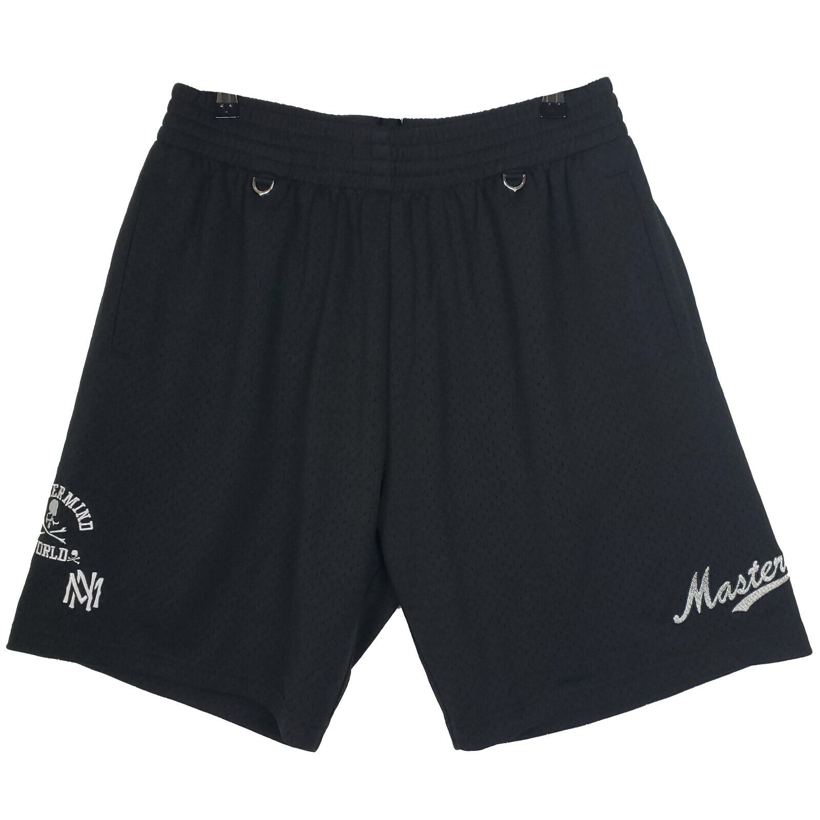 Mastermind World Mitchell & Ness Large Jersey Shorts 2023 Collab Black NWT