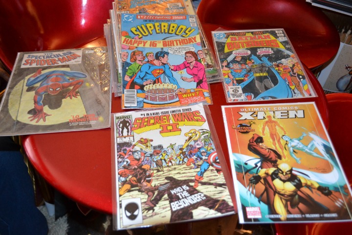 Five (5) Boxes of Comic Books
