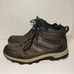 Eddie Bauer Graham Leather Lace Up Ankle Hiking/Workboot Mens 12 Brown Utility