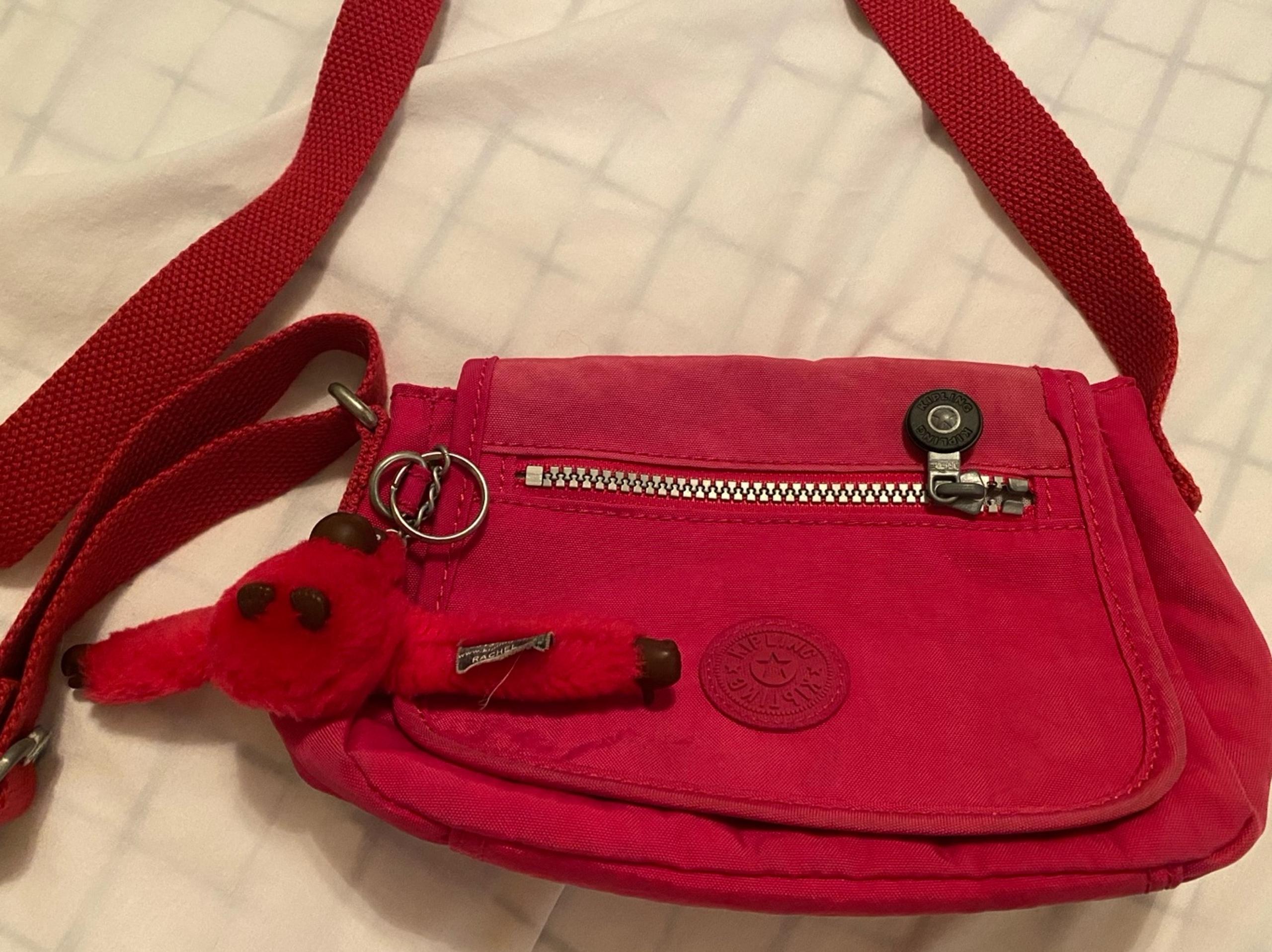 Hot Pink Kipling Crossbody Purse