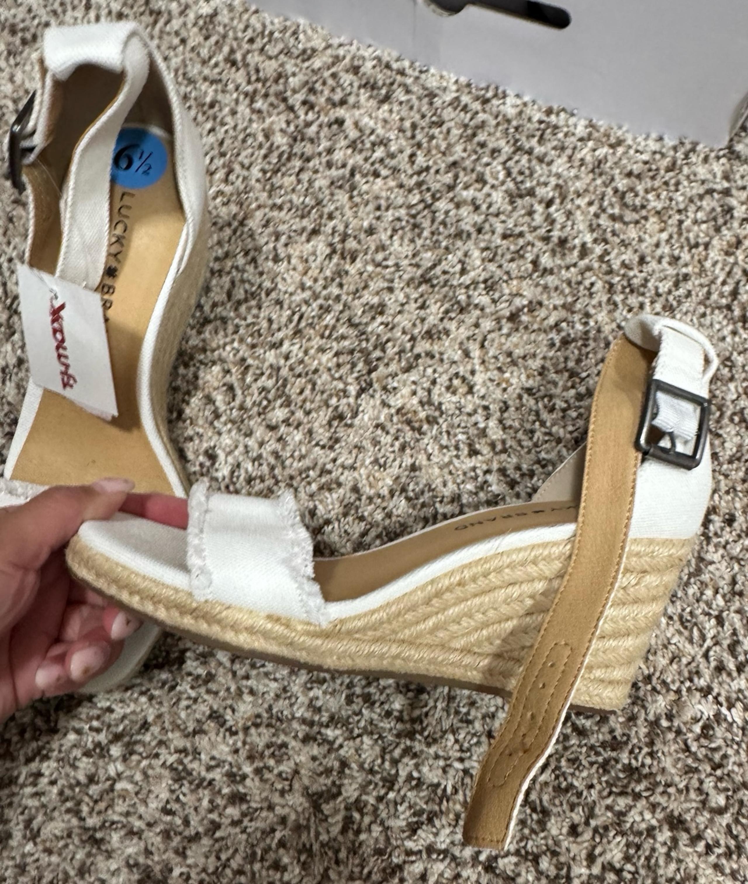 LUCKY BRAND SANDAL WEDGES