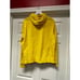 Lauren Ralph Lauren Lauren Jeans Yellow Embroidered Crest Button Up Hoodie Jacke