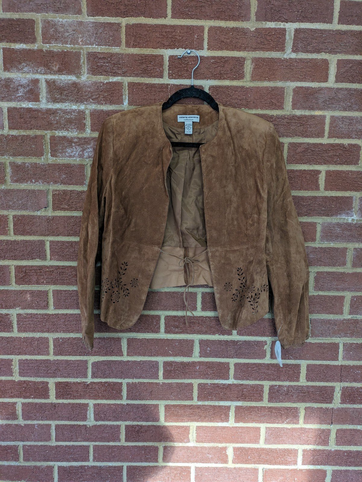 Valerie stevens top suede jacket