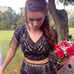 Sherri Hill two-piece beaded dress