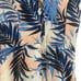 Slate & Willow Blue Tropical Leaf Print Handkerchief Hem Sleeveless Dress Size S