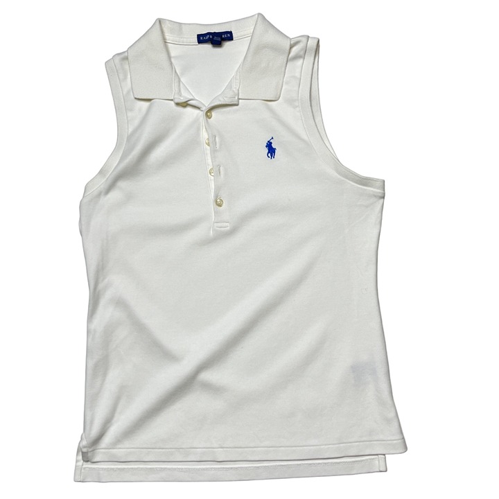 quick answers Ralph Shirt Golf Pony Blue Medium Top Polo Sleeveless White Womens Lauren Women quick answers Ralph Shirt Golf Pony Blue Medium Top Polo Sleeveless White Womens Lauren Women