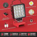 34W 3400Lumens Work Light for Milwaukee 18v