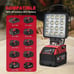 34W 3400Lumens Work Light for Milwaukee 18v